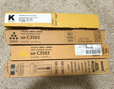 Ricoh / Lanier / Kyocera / Epson / HP Mixed Toner/Ink Lot MP C3503 CF237A M406 picture