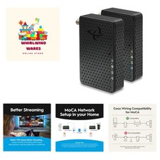 HTEM5 MoCA 2.5 Network Adapter 2-Pack - Extends Network via Coax | NOT a Mode... picture