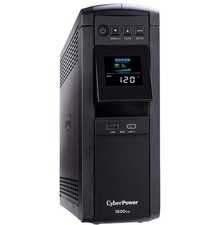 BLACK - CYBERPOWER GAMING 1500VA 12 OUTLETS LCD UPS picture