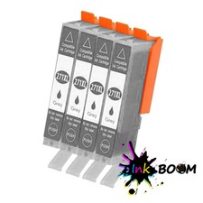 4 Grey Ink Cartridges for PGI-270XL CLI-271XL Pixma PIXMA MG7720 TS9020 TS8020 picture