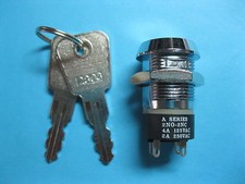 1 pcs Key Ignition Switch 2NO-2NC ON/OFF Lock Switch 18.5x37mm S2803-2 picture