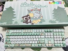 Offical The Legend of Hei Luo Xiaohei 108 Keys Three-mode Mechanical Keyboard picture