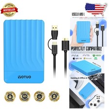 Fast 750GB USB 3.0 External HDD - Shockproof, PC/Mac/Console Data Expansion picture