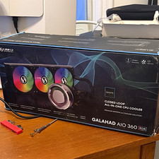Lian Li GALAHAD AIO 360mm RGB Liquid CPU Cooler White GA-360A picture