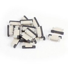 20Pcs Bottom Port 10Pin 0.5mm Pitch FFC FPC Ribbon Sockets Connector picture