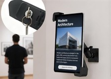 Premium Anti-Theft Tablet Locking Wall Mount For Business W Key picture