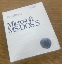VTG Provided Microsoft MS-DOS.5 For DOS Operating Systems-New Sealed picture