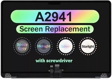 Genuine New for Macbook Air A2941 M2 2023 LCD Screen Complete MQKU3LL/A EMC 8301 picture