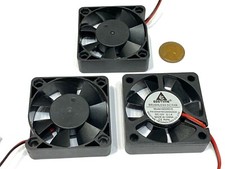 3 Pieces  12v 50mm x 15mm Cooling Fan Brushless Axial 5015 50x50x15mm 2Pin E34 picture