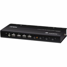 ATEN 4-Port USB 4K HDMI KVMP Switch Cables Included picture