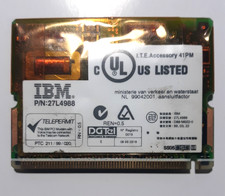 1 IBM THINKPAD 600X 56K PCI MODEM P/N 27L4988 FRU: 08K3429 picture