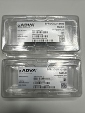 ADVA SFP/2G5U/1310S SM/LC 0061705805-02 Multirate Singlemode Transceiver Lot 2 picture