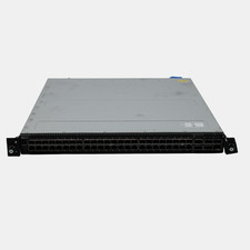 Dell EMC S5248F-ON 48-Port 10/25GbE Network Switch Bent Rack Ears & Ports picture