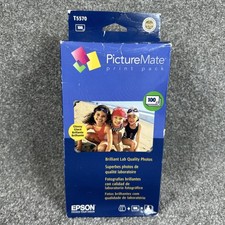 NEW Epson PictureMate Inkjet Cartridge Print Pack 100 Glossy Paper 10/20007 OEM picture