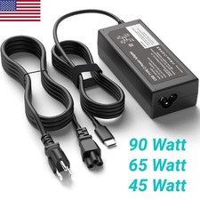 Universal 90W USB-C Power Supply Adapter Charger for 65W 45W Laptop Notebook picture