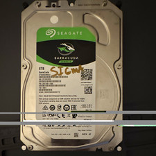 Seagate BarraCuda 8TB 3.5in SATA III 5400RPM 256MB SMART Passed picture