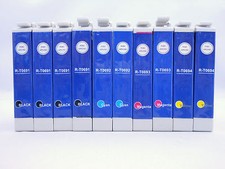 10PK T069 BK C M Y Ink Cartridge for Epson NX515 NX400 415 CX9400 CX8400 CX7400 picture