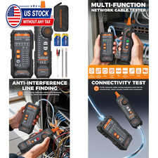 Network Cable Tester all-in-one with PoE detection and telephone line polarity picture