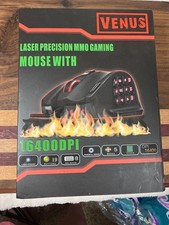  UtechSmart Venus 16400 DPI High Precision Laser MMO GAMING MOUSE SEALED picture