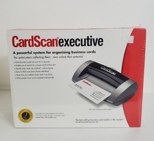 CardScan Executive Version 6 Business Card Scanner New In Box picture