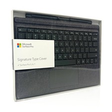 Microsoft Surface Pro Signature Type Cover Alcantara Light Charcoal FFQ-00141 picture
