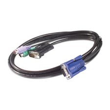 APC AP5250 KVM PS/2 Cable, 6ft (1.8 m), AP5201, AP5202, AP5808, AP5816, KVM1116R picture