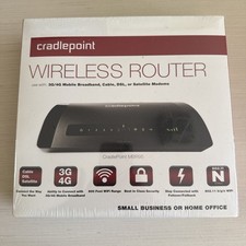 Cradlepoint MBR95 Wireless Router 300 Mbps 4-Port 3G/4G NIB Brand New - SEALED picture