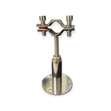 Adjustable Antenna Mounting Bracket Wall Mount Metal Clamp Holder Heavy Duty picture