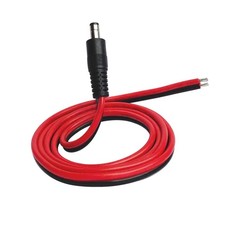 DC Power Pigtails Cable,14AWG DC 5.5mm x 2.1mm Male Plug to Bare Wire Open En... picture