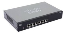 New 8 Port 10/100 RJ45 Cisco SF300-08 300 Series Layer 3 Managed Network Switch picture