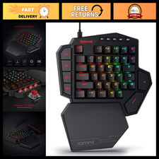 Wired One-Handed RGB Gaming Keypad - Tactical 42-Key Layout for PC Gamers picture