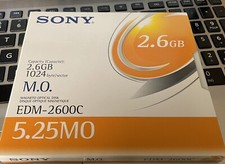 Lot of 10 Pack NEW Sony EDM-5200C 2.6GB 5.25MO Magneto Optical Disk Bb picture
