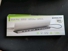 IOGEAR GUD3C02B USB-C Docking Station Mac Windows Compatible GUD3C02 8 PORT picture