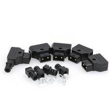 5xPCS DTAP, D-Tap Plug Male DIY for DSLR Rig Power Cable V-Mount Anton Battery picture
