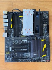 *READ* MSI X99A XPOWER AC mobo with 14 core Xeon CPU Intel Xeon E5-2680 v4 picture
