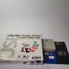Vintage VST Technologies USB - Floppy Drive With Color Kit Ibook Imac Windows 98 picture