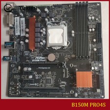 FOR ASROCK B150M PRO4S LGA 1151 DDR4*4 DVI-D HDMI 64GB Micro ATX Motherboard picture