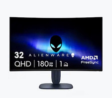 Alienware 32in QHD 180Hz 1ms FreeSync Adaptive-Sync Monitor HDMI DP Black picture