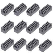 12pcs 3D Printer Silicone Nozzle Brush, Heat-Resistant Cleaner gray picture