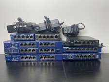 Lot of 8 Netgear Unmanaged External Switches POE Non-POE Tested Working 3 PSUs picture