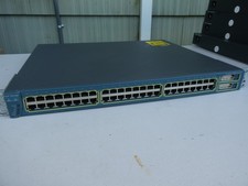 🍀 NICE RARELY USED WS-C3548-XL-EN Catalyst 3500 XL 48-Port Managed Switch picture