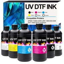 UV DTF Ink 500ML for UV DTF Printer (6 Pack) picture