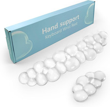 Gel Cloud Keyboard and Mouse Wrist Rest, Cute Wrist Support and Arm Support Keyb picture