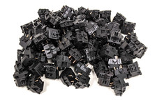 Cherry MX Black Switches – 78pcs – Linear – Plate Mount – Genuine – New picture
