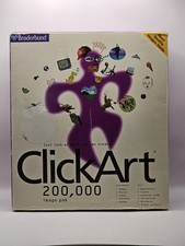 Broderbund Vintage ClickArt 200,000 Collection on 14 CDs (1997) Complete picture