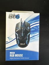 Bto M650 High precision RGB mouse Wired New, opened box picture