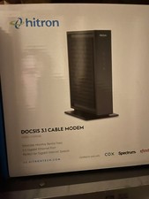 Hitron CODA56 DOCSIS 3.1 Cable Modem 2.5GbE White - Cox/Spectrum/Xfinity picture