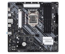 ASRock Z590M Phantom Gaming 4 LGA1200 mATX Motherboard , DDR4, PCIe 4.0 Tested picture