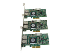 *Lot of 3* Dell Broadcom 5709 2-Port 1GB PCIe Network Adapter Card F169G G218C picture