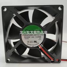 1PCS SUNON PE80252B3-D010-AA9 24V 3.29W 8025 2-wire inverter cooling fan picture
